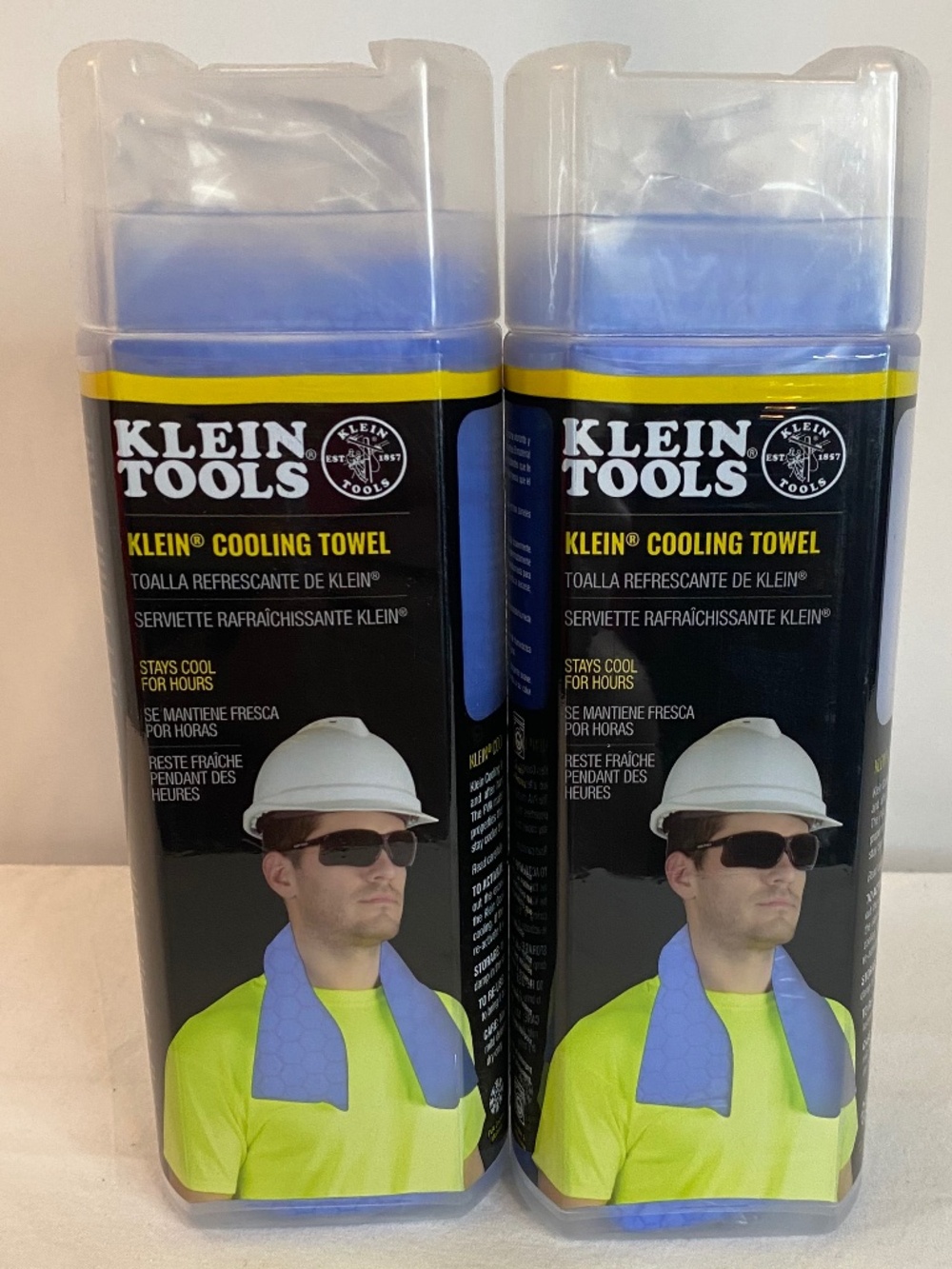 2 Klein Tools Cooling Towels, New